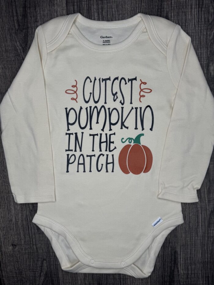 Cutest Pumpkin In The Patch